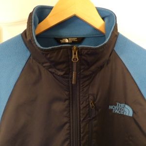 North Face full-zip fleece jacket (blue/medium)